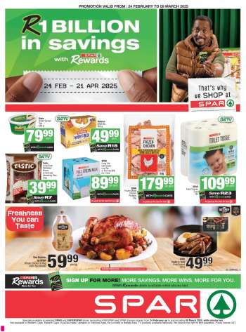 SPAR catalogue  - 24/02/2025 - 09/03/2025.