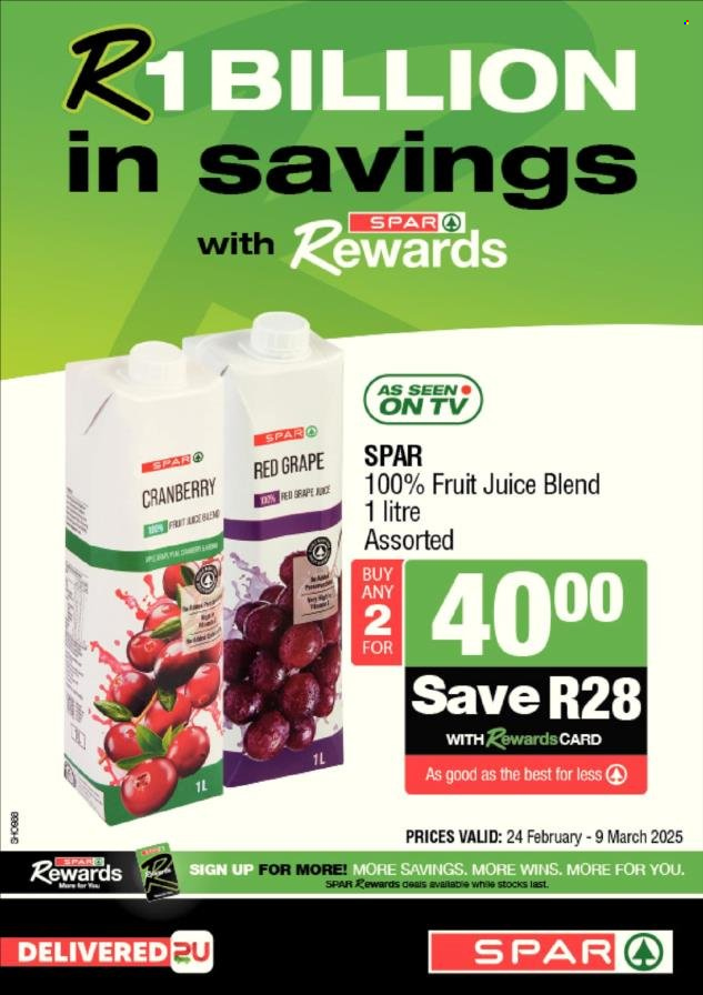 SPAR specials - 24/02/2025 - 09/03/2025. Page 8