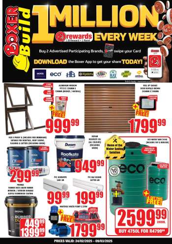 Boxer catalogue  - 24/02/2025 - 09/03/2025.