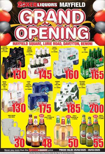 Boxer catalogue  - 25/02/2025 - 09/03/2025.