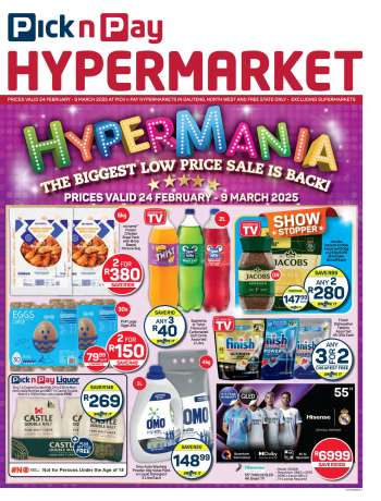 Pick n Pay Hypermarket catalogue  - 24/02/2025 - 09/03/2025.