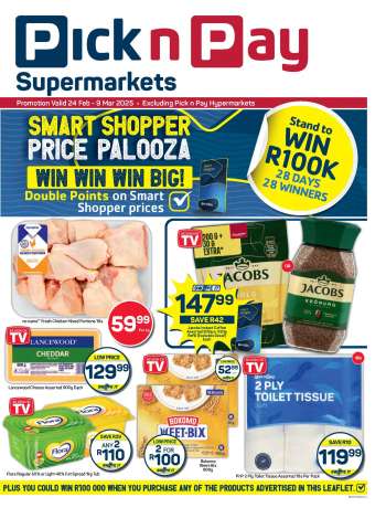 Pick n Pay Supermarket catalogue  - 24/02/2025 - 09/03/2025.