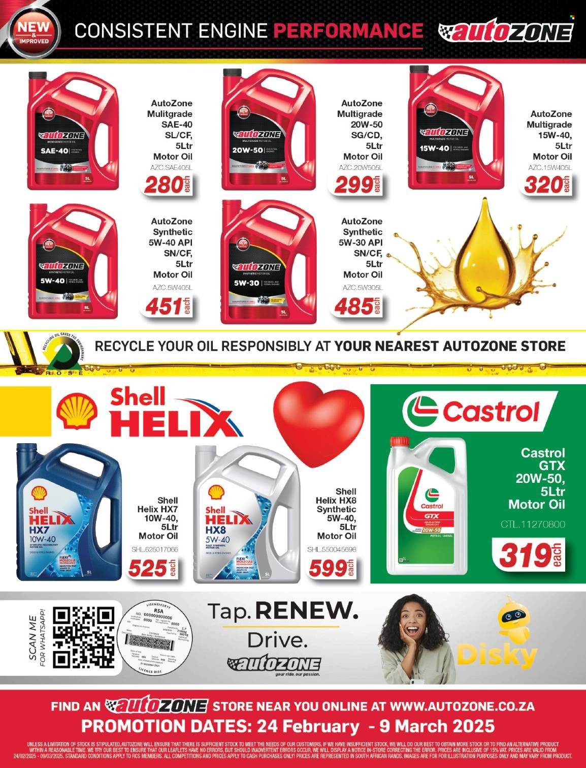 AutoZone specials - 24/02/2025 - 09/03/2025. Page 12