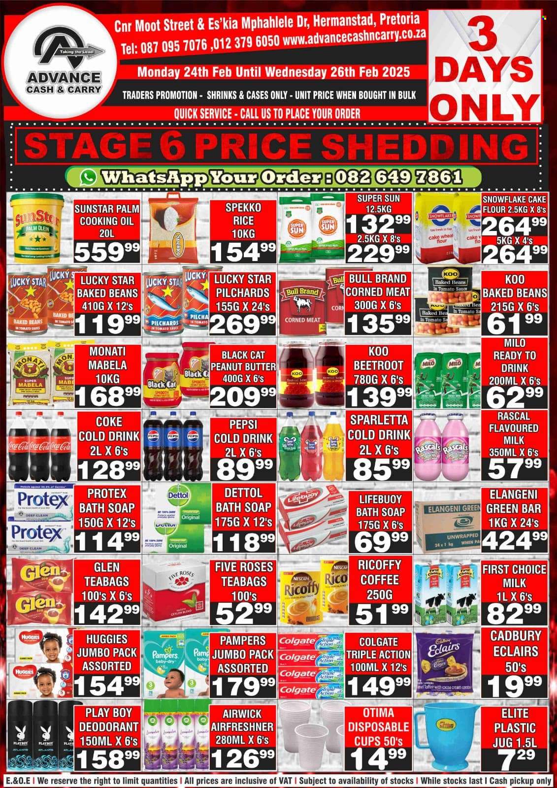 Advance Cash & Carry specials - 24/02/2025 - 26/02/2025. Page 1