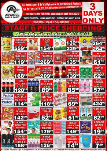 Advance Cash & Carry catalogue  - 24/02/2025 - 26/02/2025.