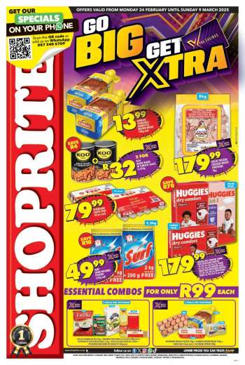 Shoprite catalogue  - 24/02/2025 - 09/03/2025.