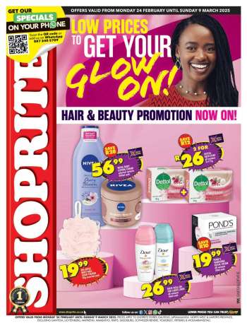 Shoprite catalogue  - 24/02/2025 - 09/03/2025.