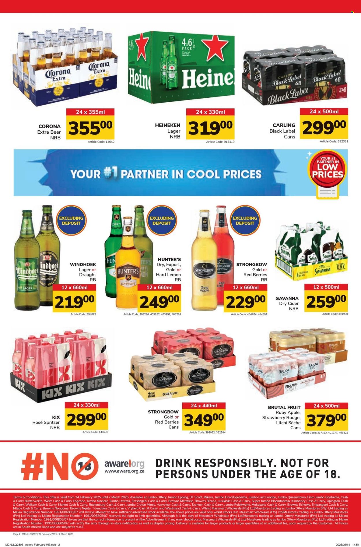 Jumbo Cash & Carry specials - 24/02/2025 - 02/03/2025. Page 2