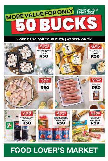 Food Lover's Market catalogue  - 24/02/2025 - 02/03/2025.