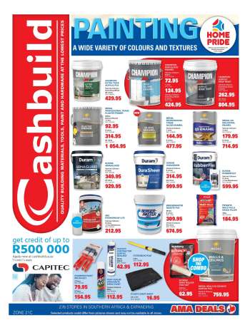 Cashbuild catalogue  - 24/02/2025 - 23/03/2025.