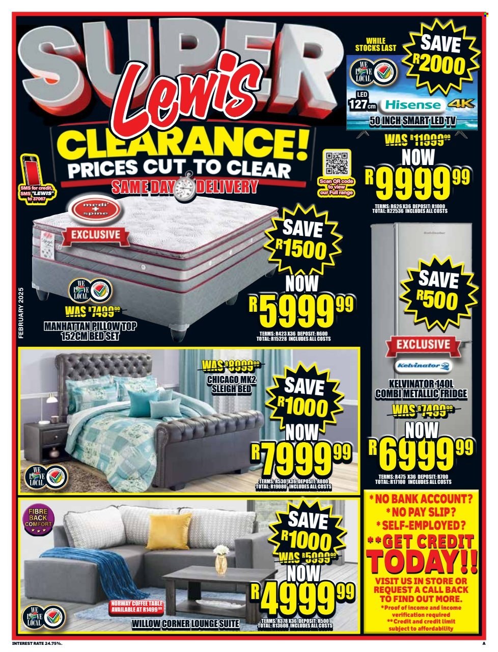 Lewis specials - 24/02/2025 - 13/04/2025. Page 1