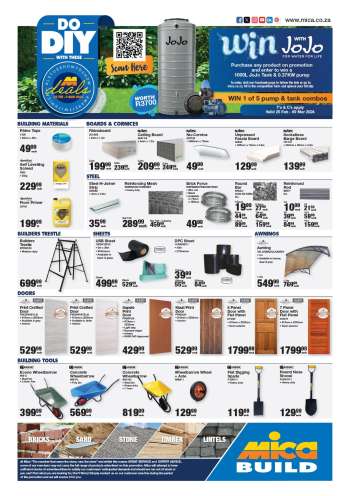 Mica catalogue  - 25/02/2025 - 09/03/2025.