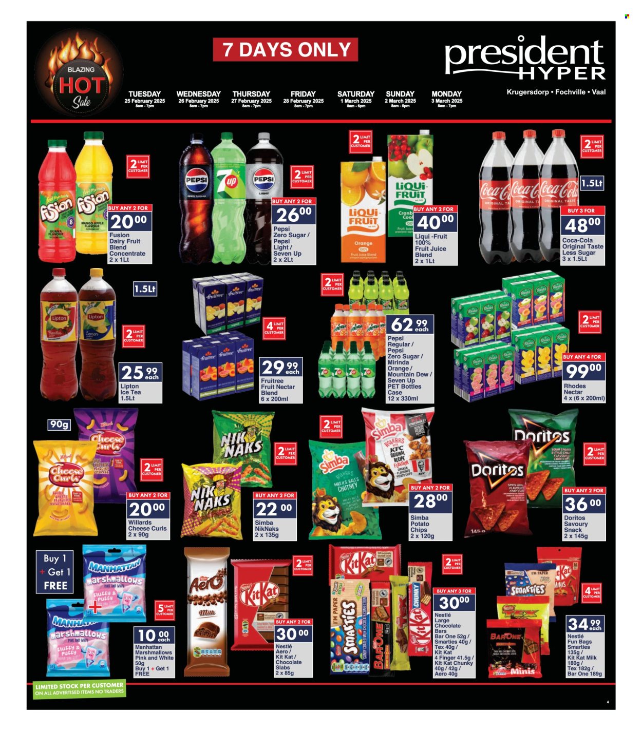 President Hyper specials - 25/02/2025 - 03/03/2025. Page 4