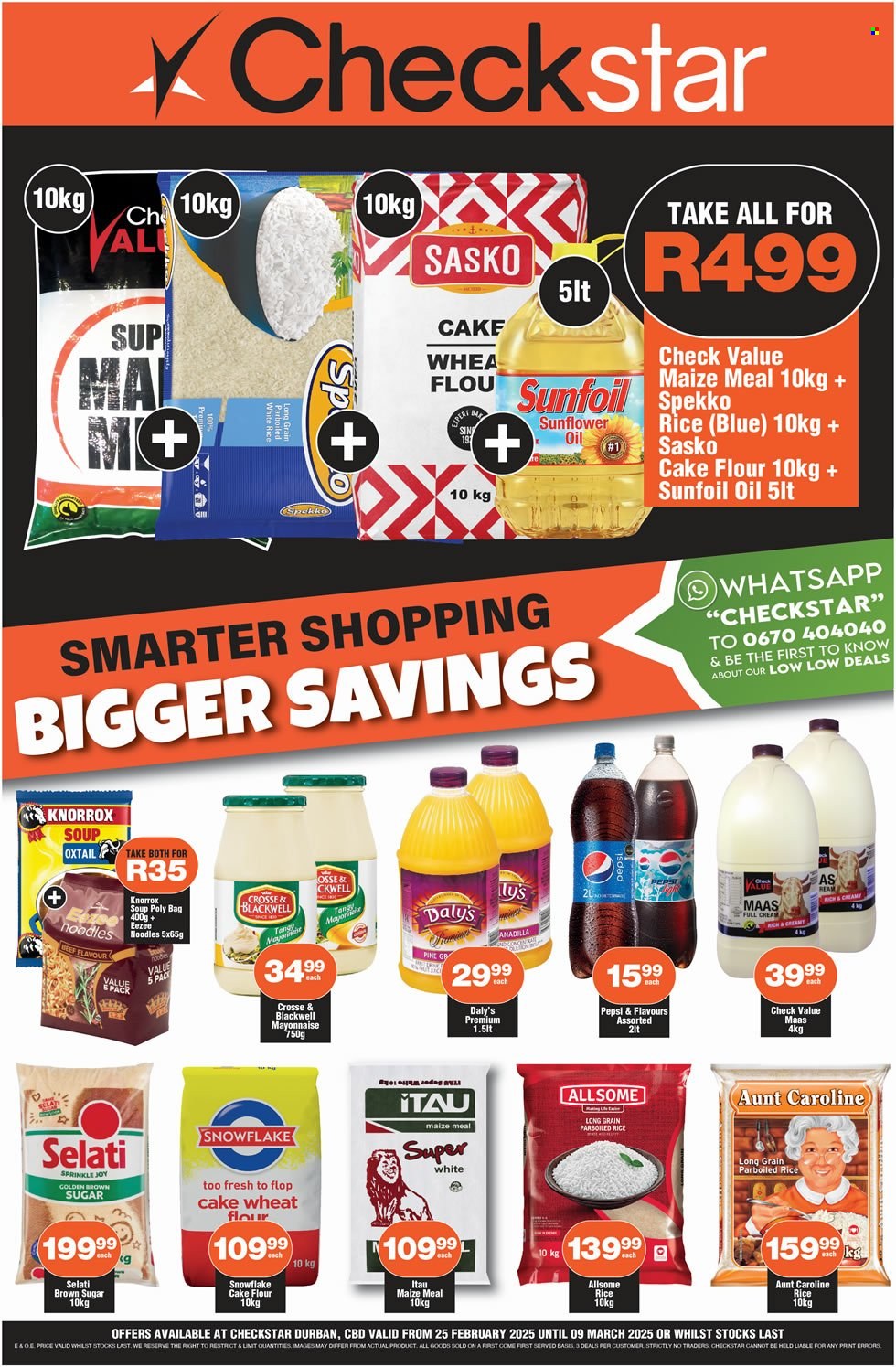 Checkstar specials - 25/02/2025 - 09/03/2025. Page 1
