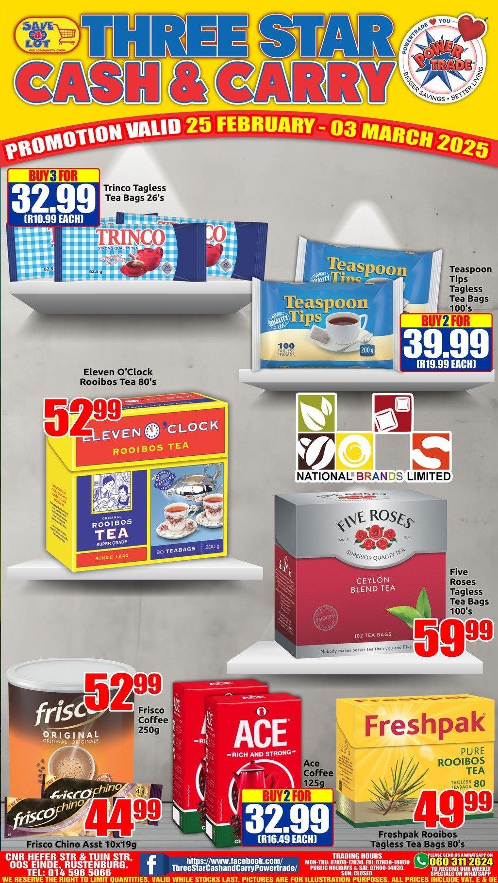Three Star Cash and Carry specials - 25/02/2025 - 03/03/2025. Page 1