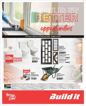 Build It catalogue  - 25/02/2025 - 08/03/2025.
