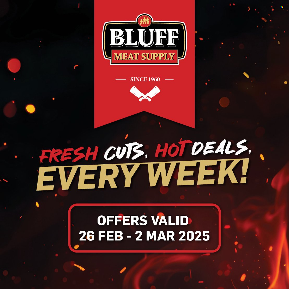 Bluff Meat Supply specials - 26/02/2025 - 02/03/2025. Page 1