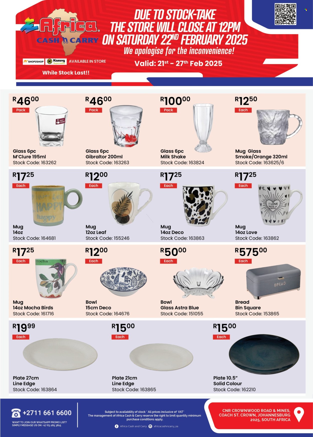 Africa Cash & Carry specials - 21/02/2025 - 27/02/2025. Page 1