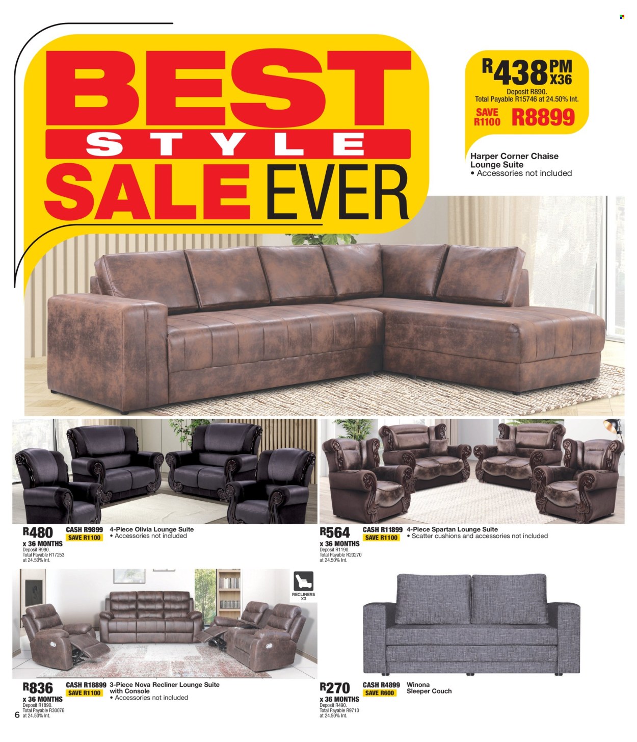 OK Furniture specials - 27/02/2025 - 09/03/2025. Page 6