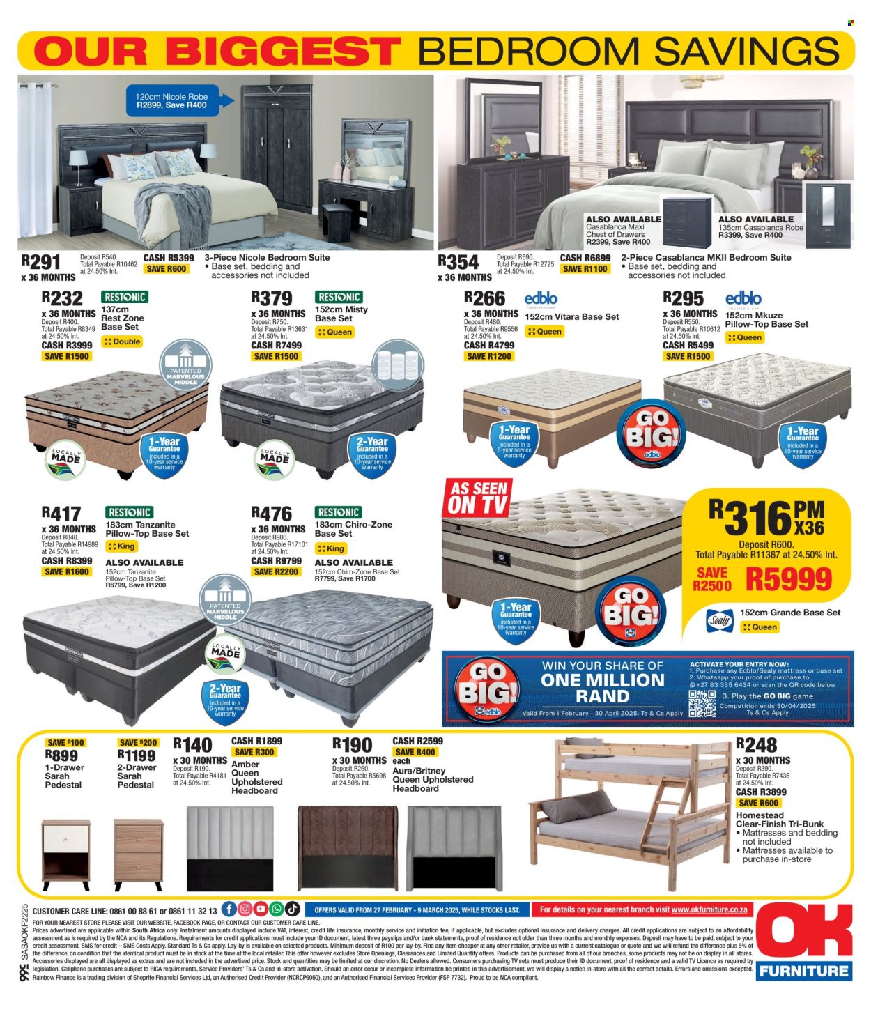 OK Furniture specials - 27/02/2025 - 09/03/2025. Page 8