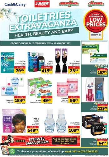 Jumbo Cash & Carry catalogue  - 27/02/2025 - 12/03/2025.