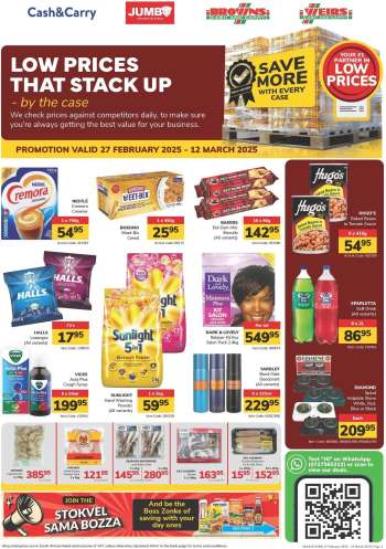 Jumbo Cash & Carry catalogue  - 27/02/2025 - 12/03/2025.