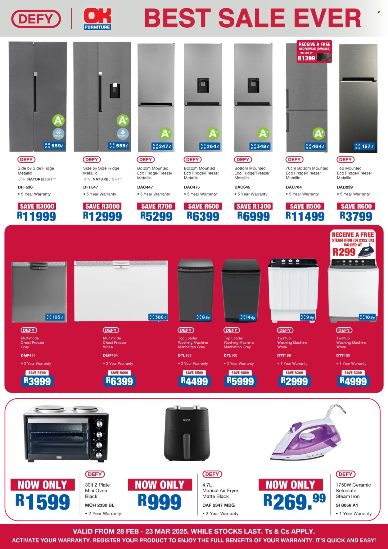 OK Furniture specials - 28/02/2025 - 23/03/2025. Page 2