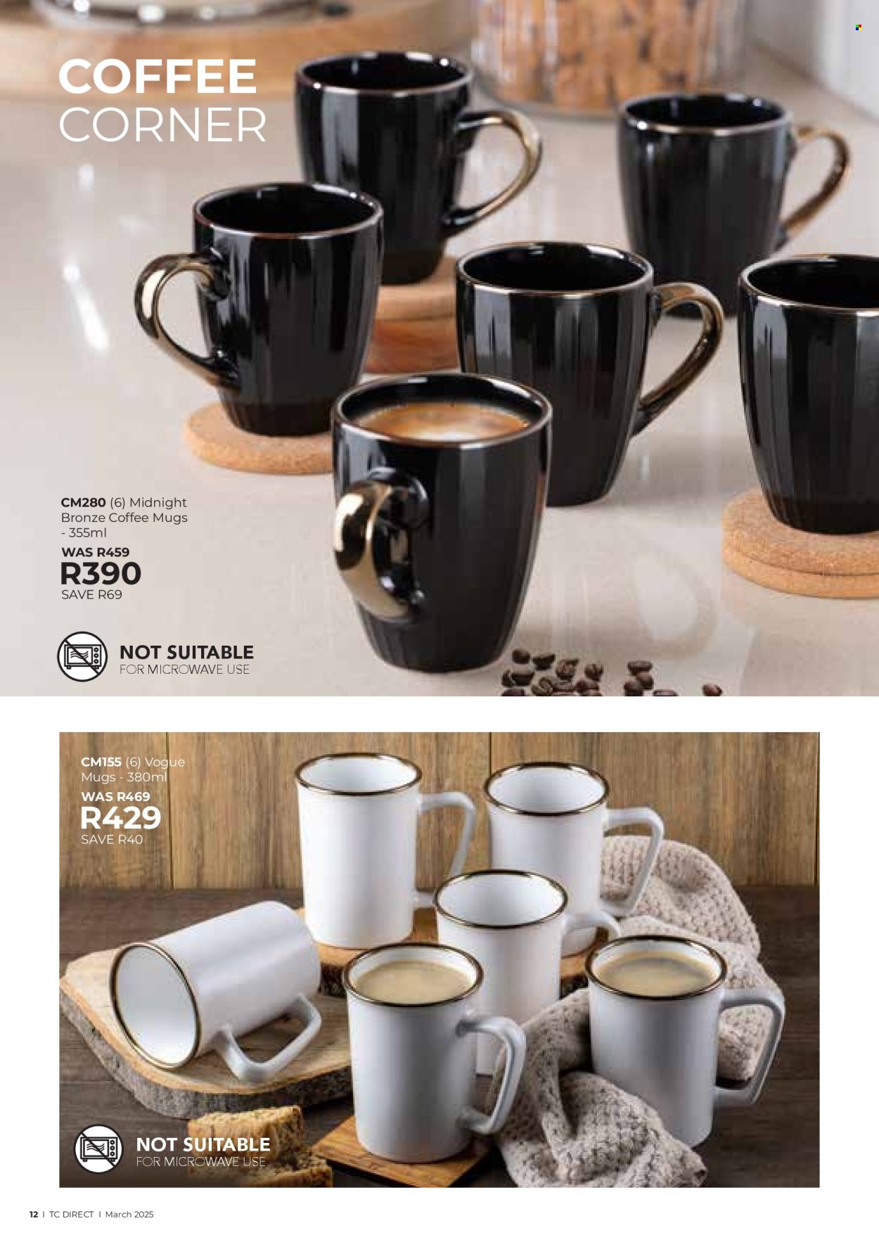 Table Charm Direct specials - 01/03/2025 - 31/03/2025. Page 12