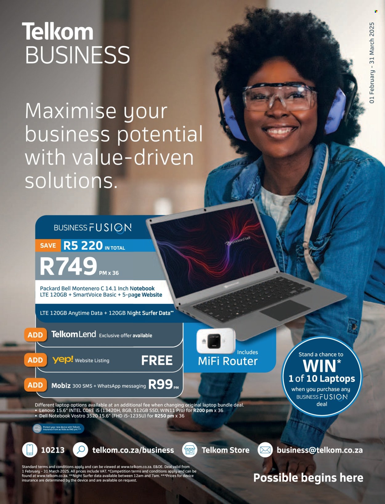 Telkom specials - 01/02/2025 - 31/03/2025. Page 1