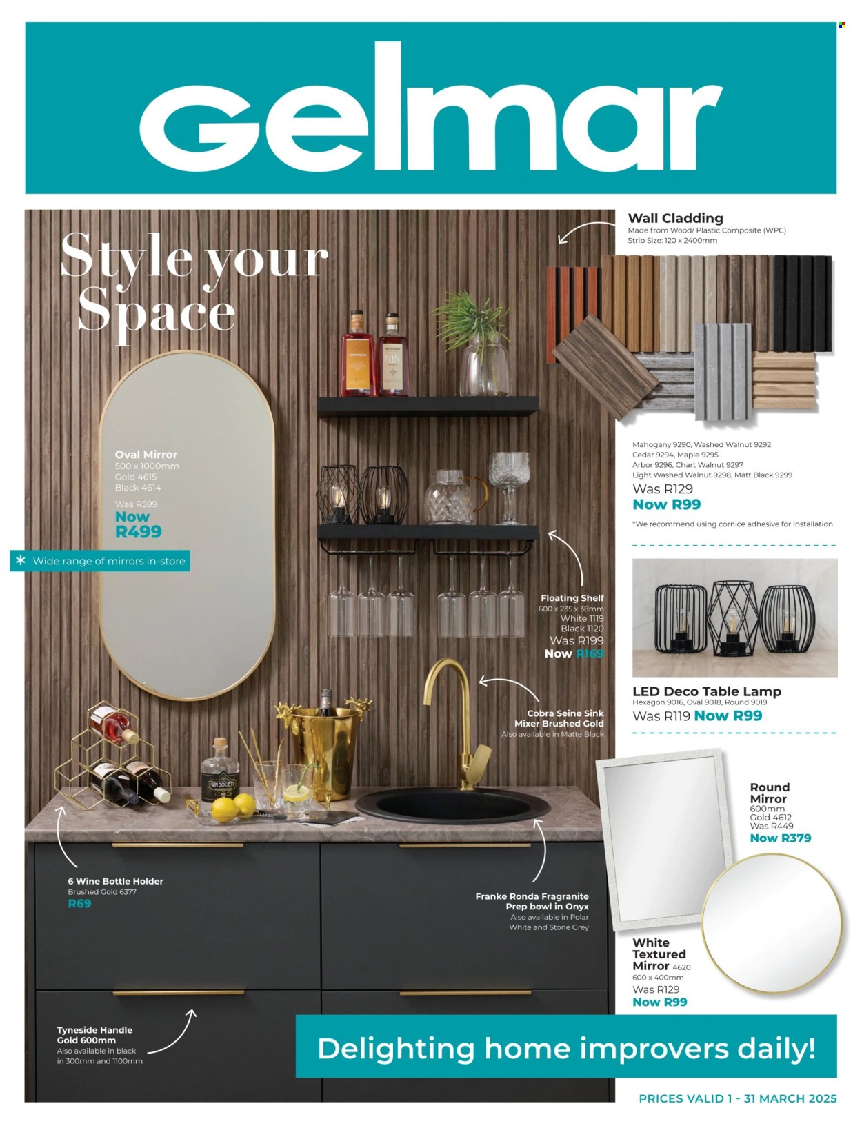Gelmar specials - 01/03/2025 - 31/03/2025. Page 1