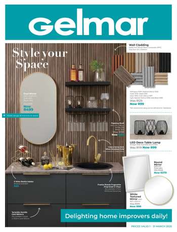 Gelmar catalogue  - 01/03/2025 - 31/03/2025.