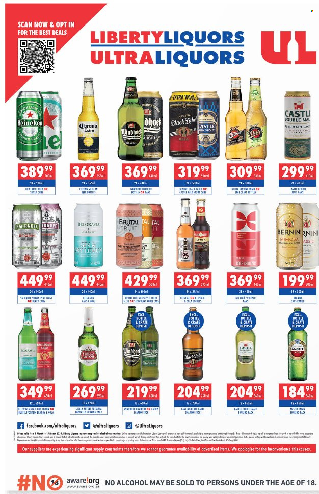 Liberty Liquors specials - 01/03/2025 - 15/03/2025. Page 4