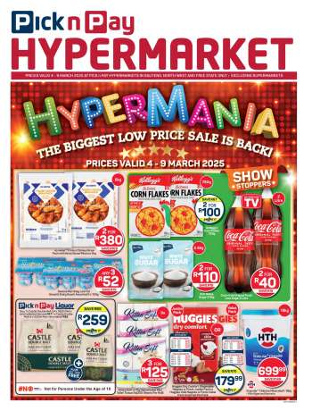 Pick n Pay Hypermarket catalogue  - 04/03/2025 - 09/03/2025.