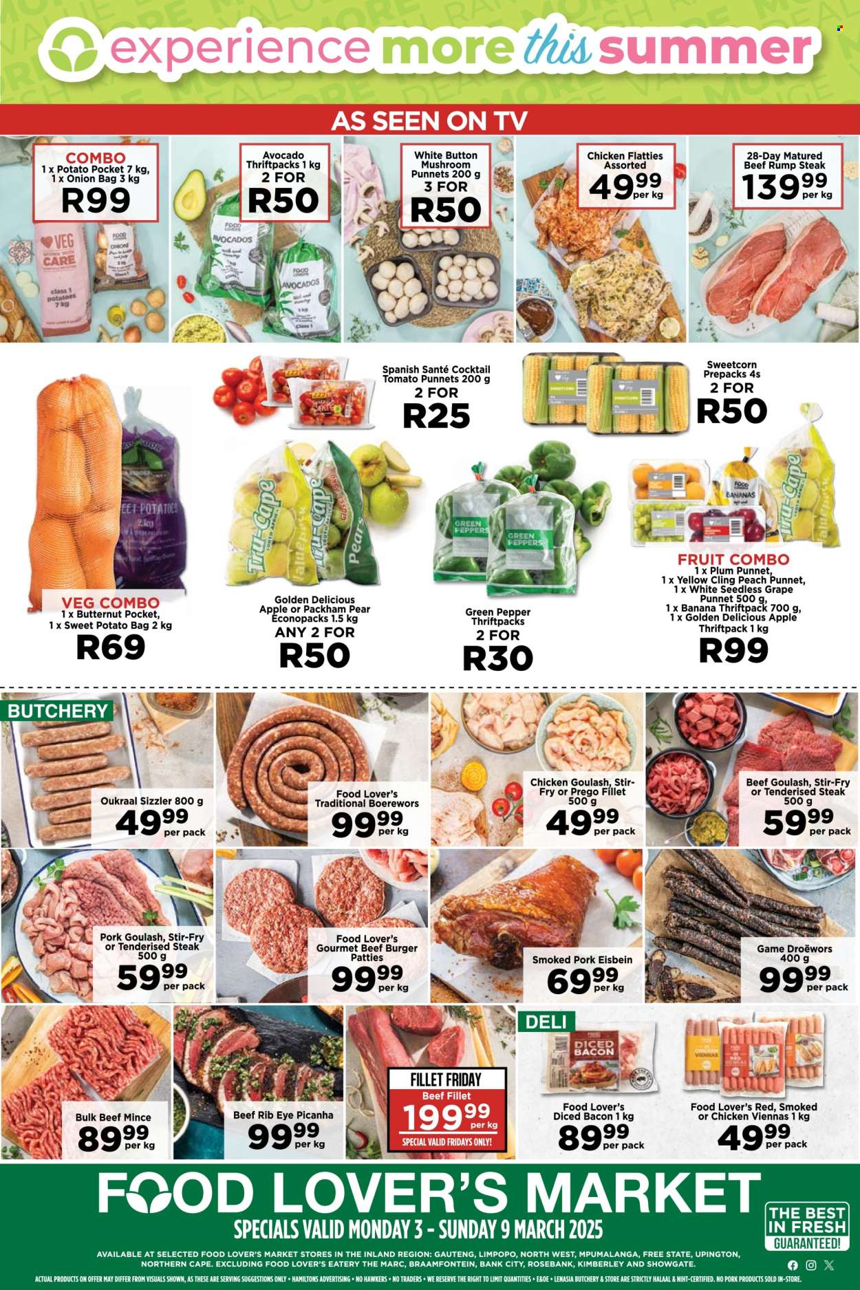 Food Lover's Market specials - 03/03/2025 - 09/03/2025. Page 1