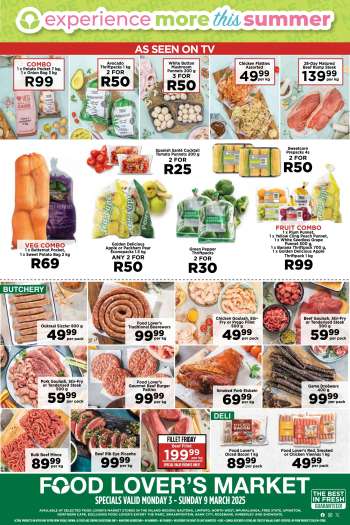 Food Lover's Market catalogue  - 03/03/2025 - 09/03/2025.