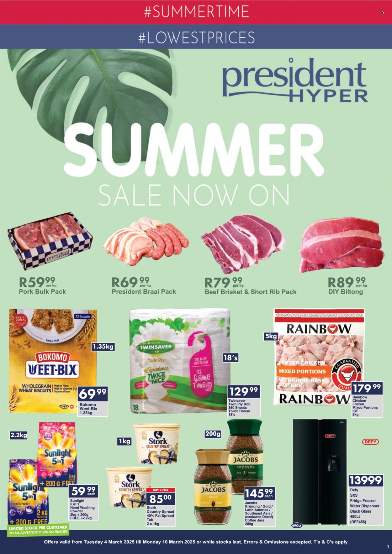 President Hyper specials - 04/03/2025 - 10/03/2025. Page 1