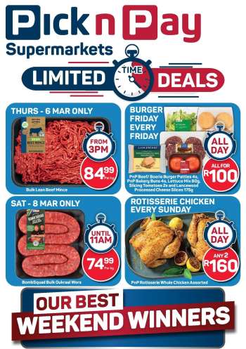Pick n Pay Supermarket catalogue  - 06/03/2025 - 09/03/2025.