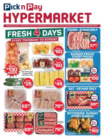 Pick n Pay Hypermarket catalogue  - 06/03/2025 - 09/03/2025.