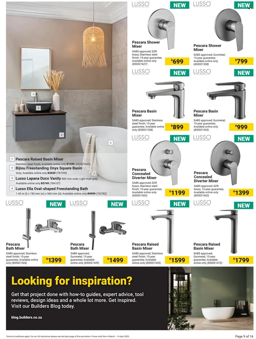 Builders specials - 04/03/2025 - 14/04/2025. Page 9