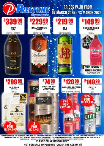 Prestons Liquor Stores catalogue  - 07/03/2025 - 13/03/2025.