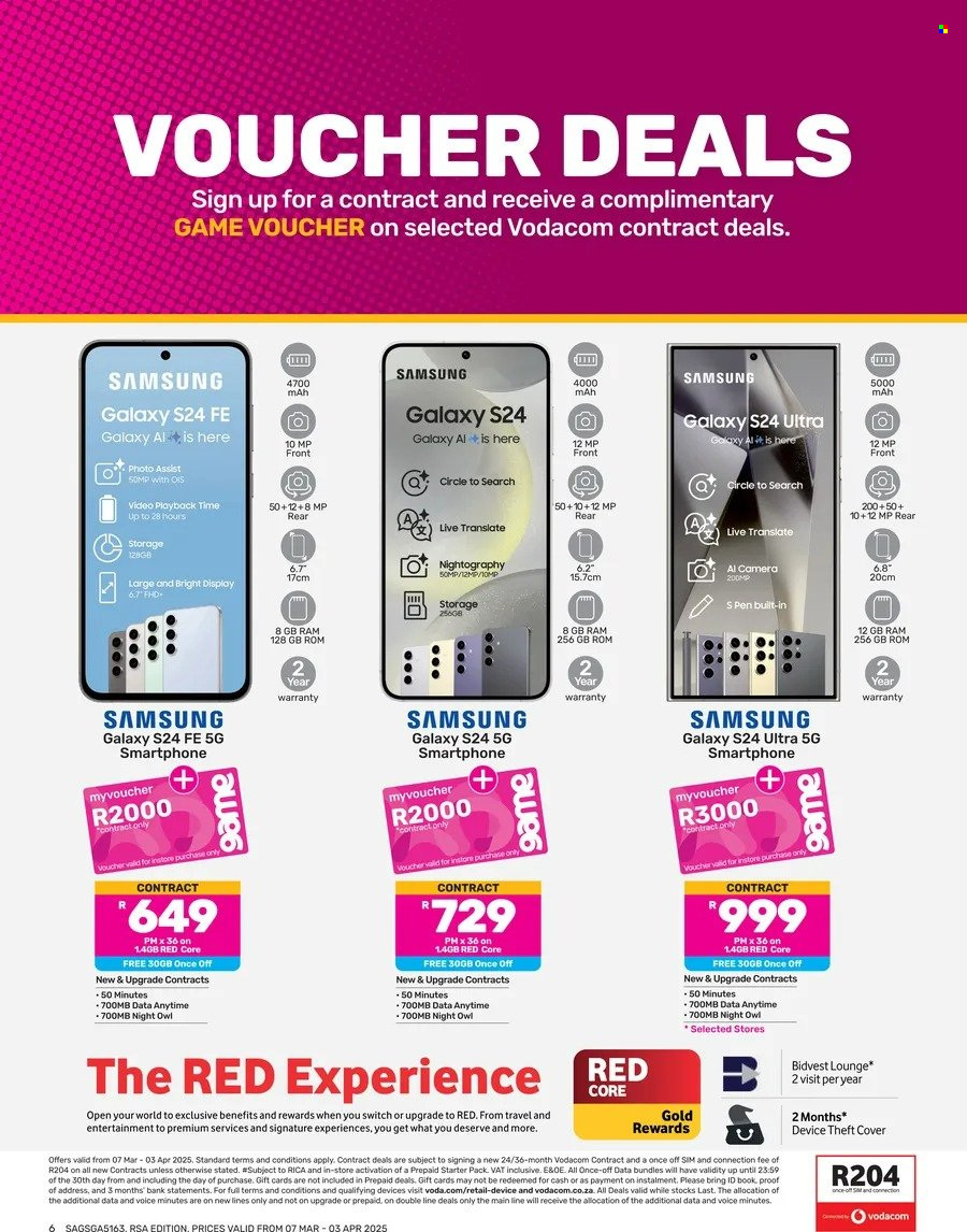 Game specials - 07/03/2025 - 09/03/2025. Page 6