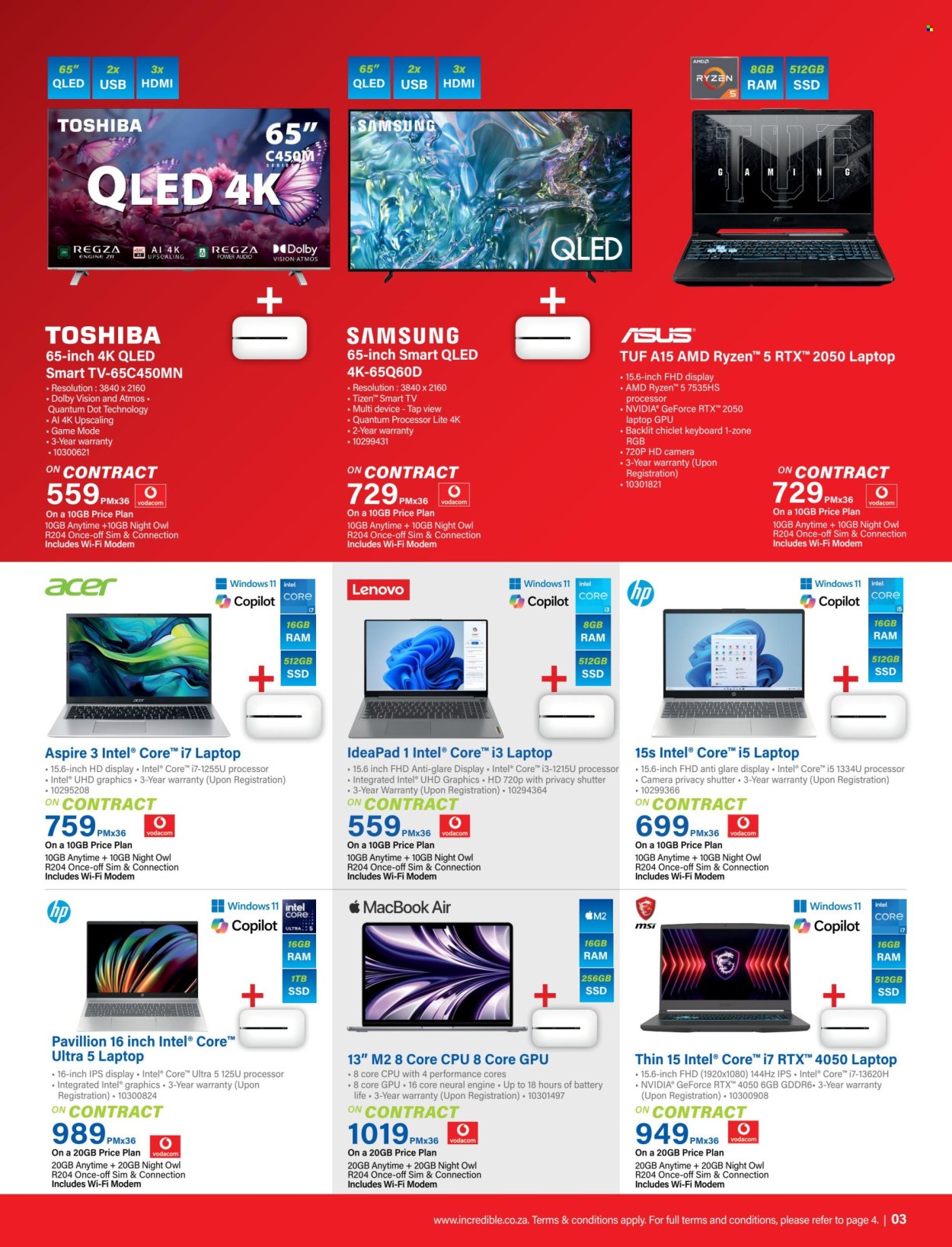 Incredible Connection specials - 07/03/2025 - 03/04/2025. Page 3