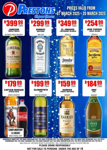 Prestons Liquor Stores catalogue  - 07/03/2025 - 20/03/2025.