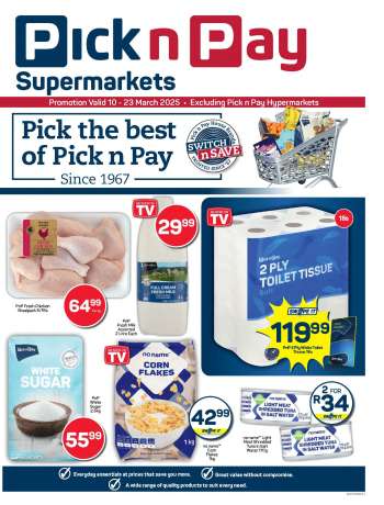 Pick n Pay Supermarket catalogue  - 10/03/2025 - 23/03/2025.