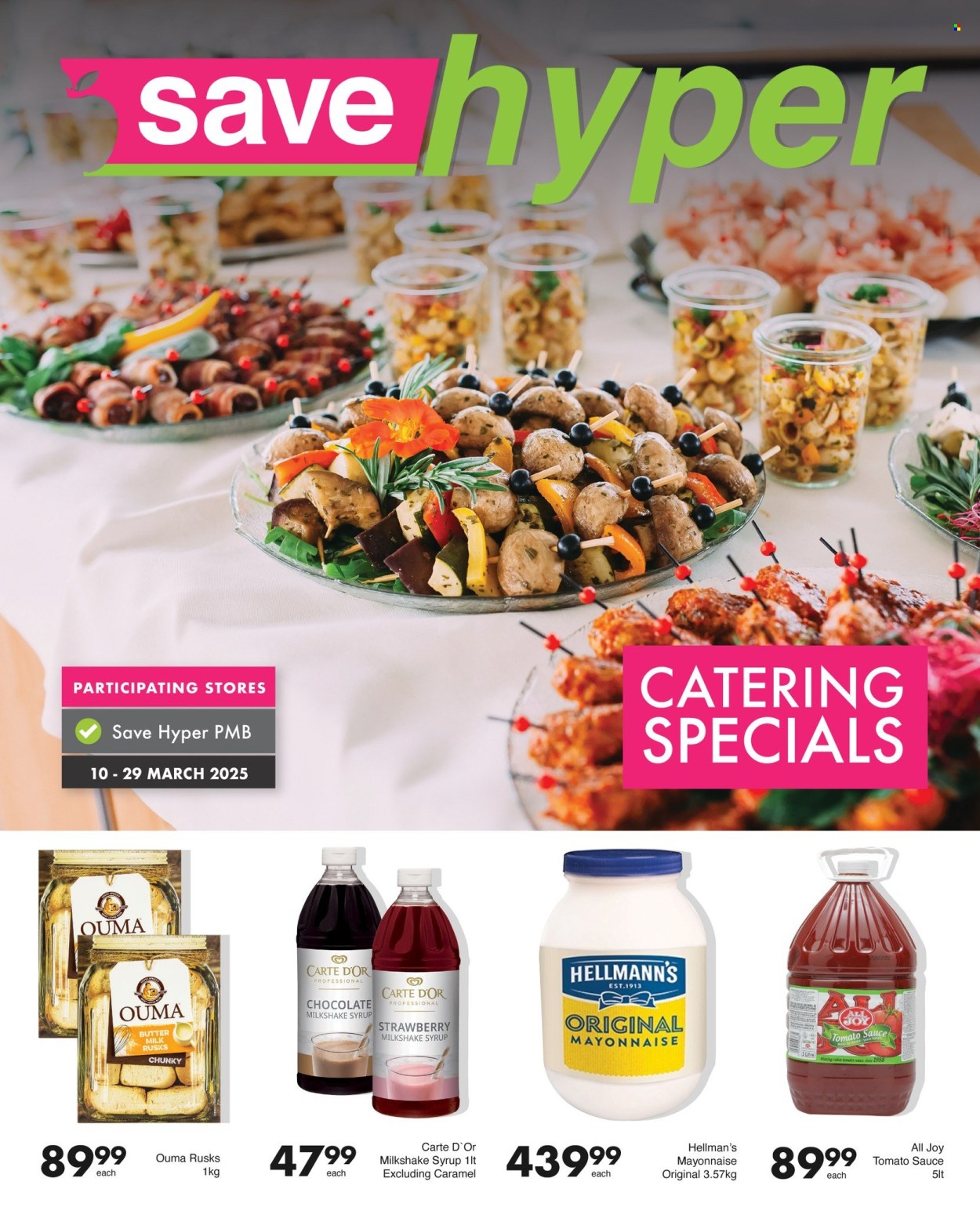 Save hyper specials - 10/03/2025 - 29/03/2025. Page 1