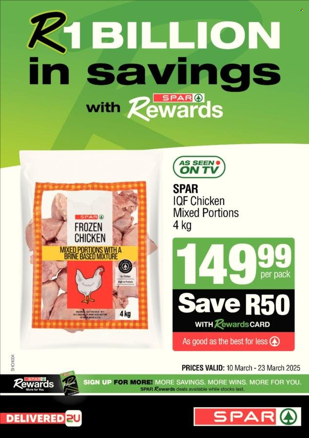 SPAR specials - 10/03/2025 - 23/03/2025. Page 1