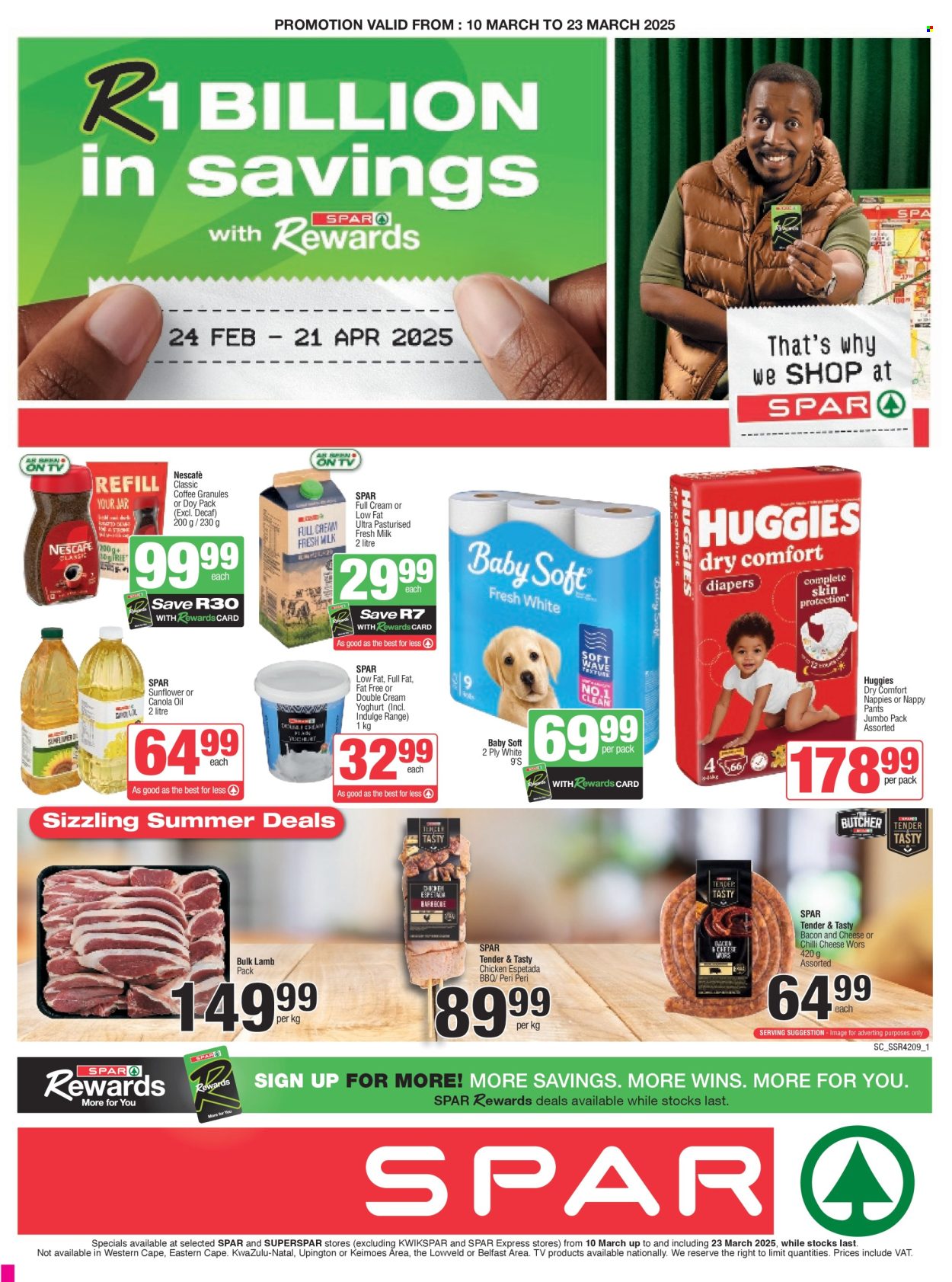 SPAR specials - 10/03/2025 - 23/03/2025. Page 1