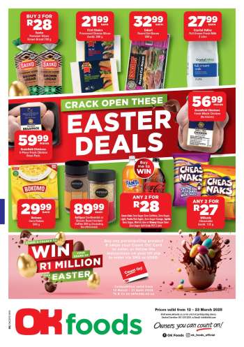 OK Foods catalogue  - 12/03/2025 - 23/03/2025.