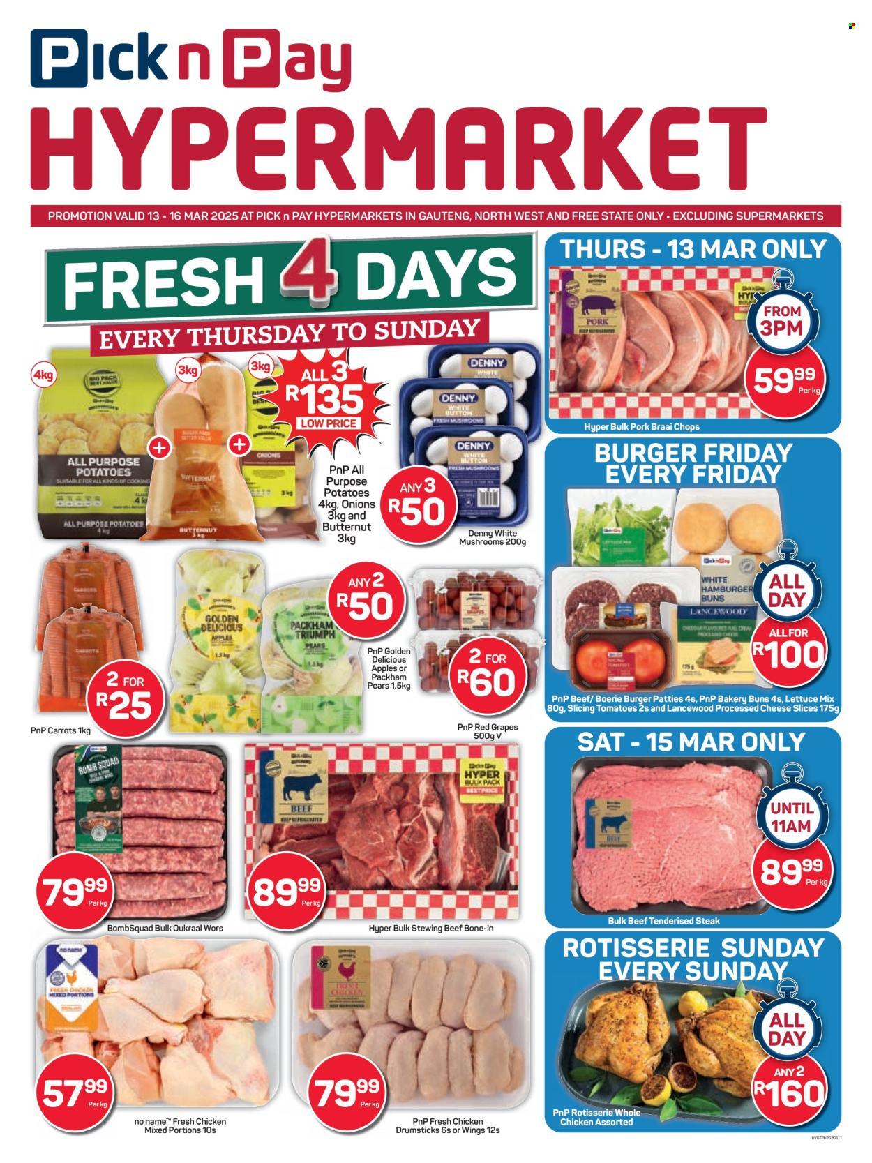 Pick n Pay Hypermarket specials - 13/03/2025 - 16/03/2025. Page 1