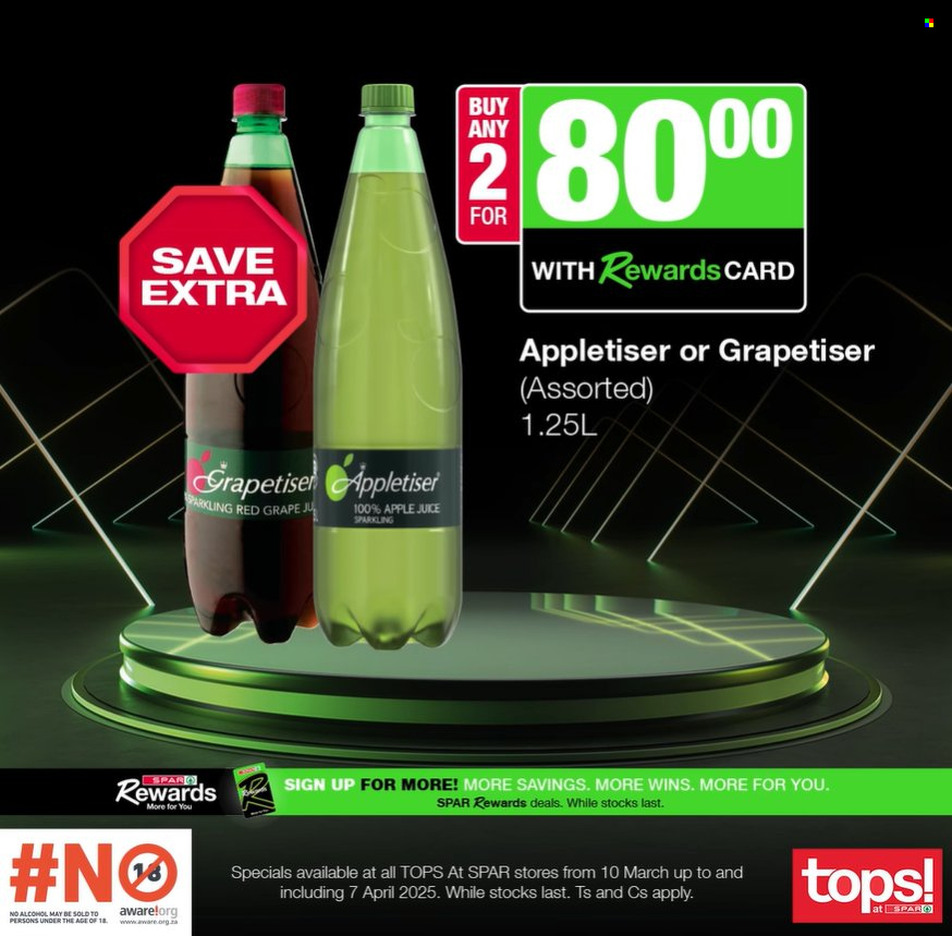 TOPS at SPAR specials - 10/03/2025 - 07/04/2025. Page 19